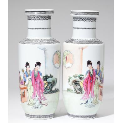 pair-of-chinese-mirrored-vases