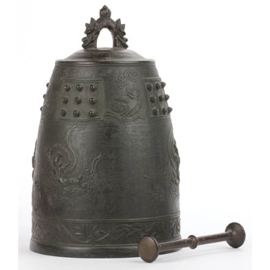 korean-or-japanese-antique-cast-bronze-temple-bell