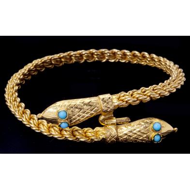 gold-and-turquoise-serpent-bracelet