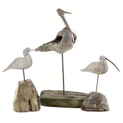 group-of-three-shorebirds