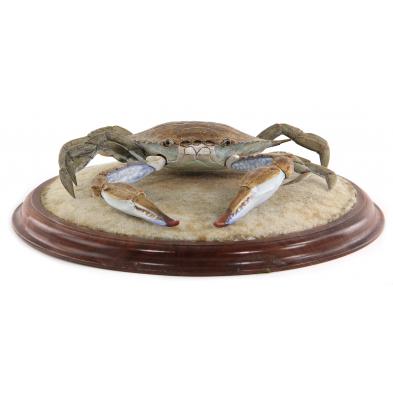 blue-crab-folk-art-composition-bill-chrisman