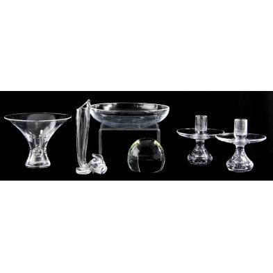 group-of-six-pieces-steuben-glass