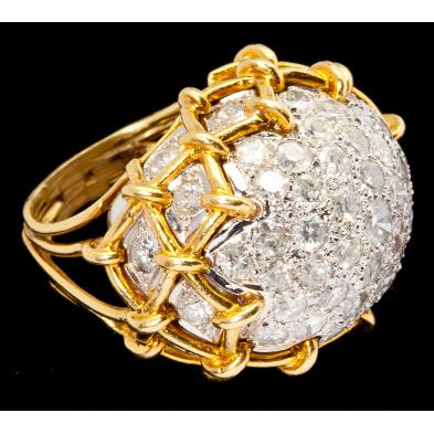 two-color-gold-diamond-dome-ring
