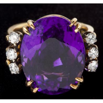 18kt-diamond-and-amethyst-ring