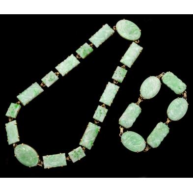 carved-jade-necklace-and-bracelet