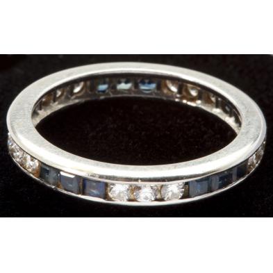 14kt-white-gold-sapphire-and-diamond-eternity-band