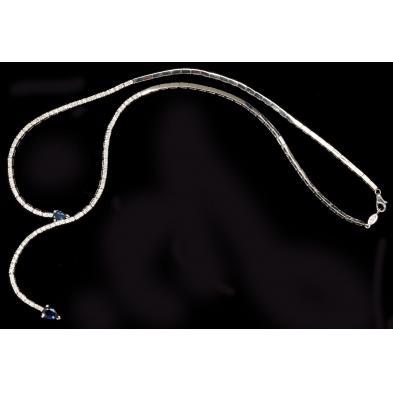 14kt-white-gold-sapphire-and-diamond-necklace