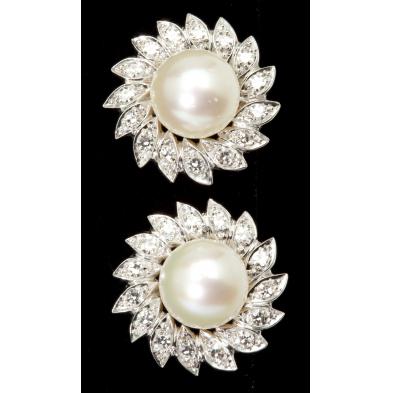 14kt-white-gold-pearl-and-diamond-earrings