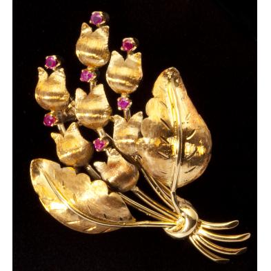gold-and-ruby-brooch-tiffany-co