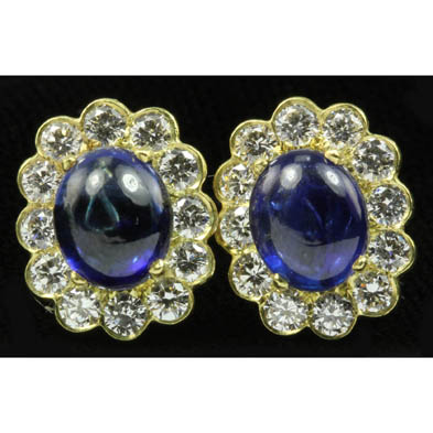 diamond-and-sapphire-ear-clips