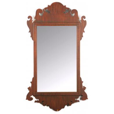 chippendale-style-painted-wall-mirror