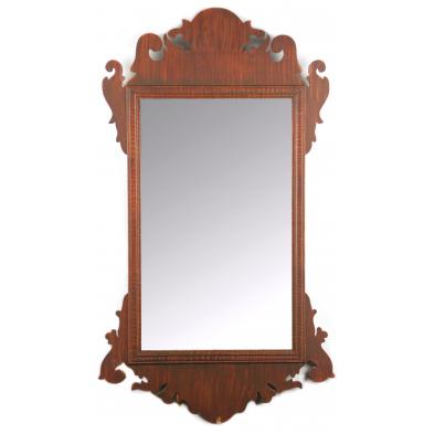 chippendale-style-painted-wall-mirror
