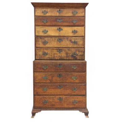 american-chippendale-tiger-maple-chest-on-chest