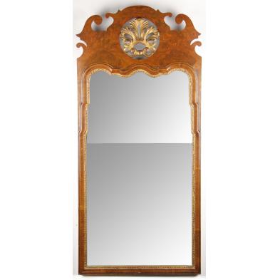 chippendale-style-painted-wall-mirror