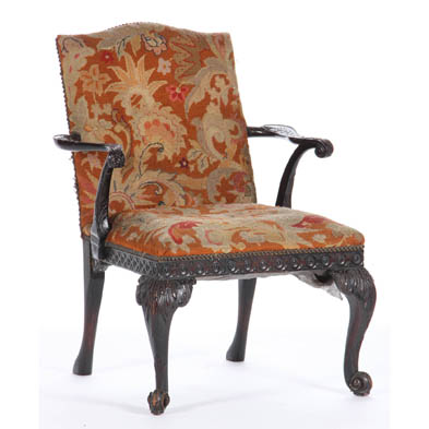 antique-chippendale-style-open-arm-chair