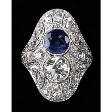 art-deco-platinum-sapphire-and-diamond-ring