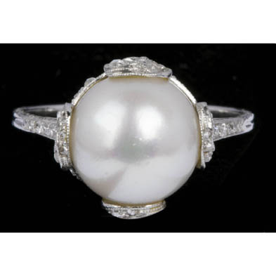 edwardian-platinum-pearl-and-diamond-ring