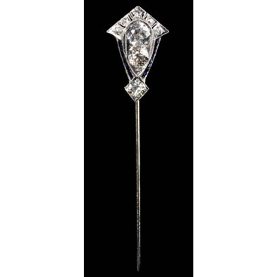 art-deco-platinum-diamond-and-sapphire-stick-pin