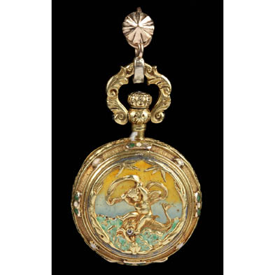lady-s-gold-enamel-pendant-watch-tiffany-co