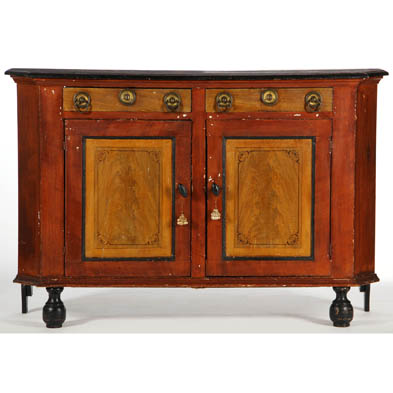 continental-paint-decorated-console-cabinet