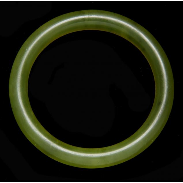 chinese-yellow-jade-bangle