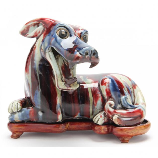 chinese-modeled-porcelain-dog