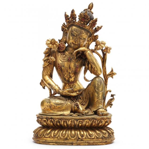 a-finely-cast-chinese-bodhisattva-green-tara