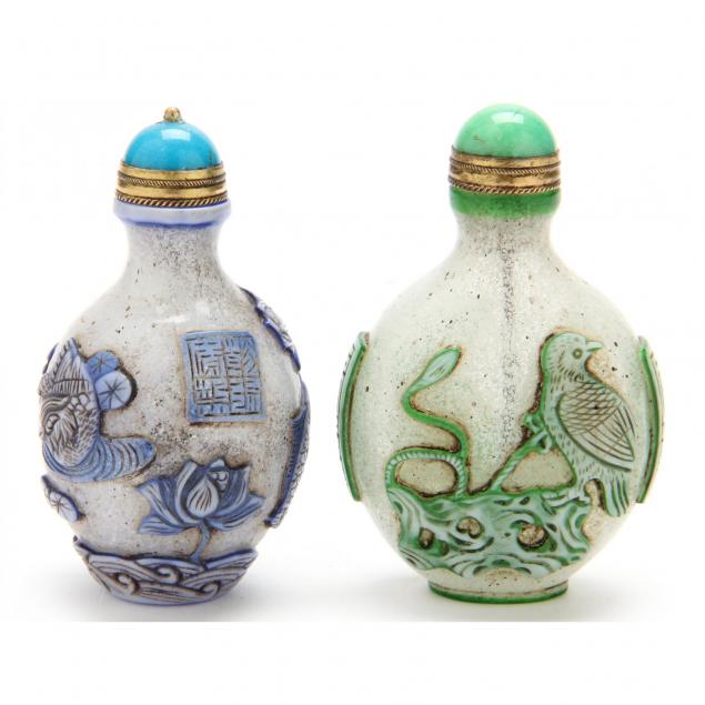 two-chinese-snowflake-snuff-bottles