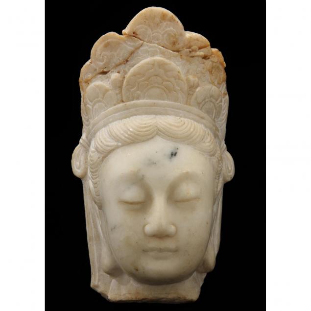 chinese-marble-head-of-guanyin