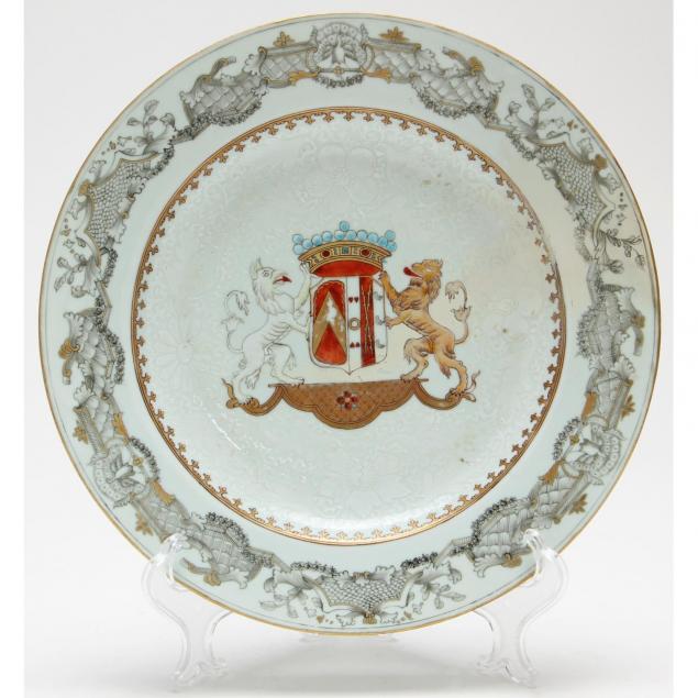 chinese-armorial-plate-yongzheng-dynasty