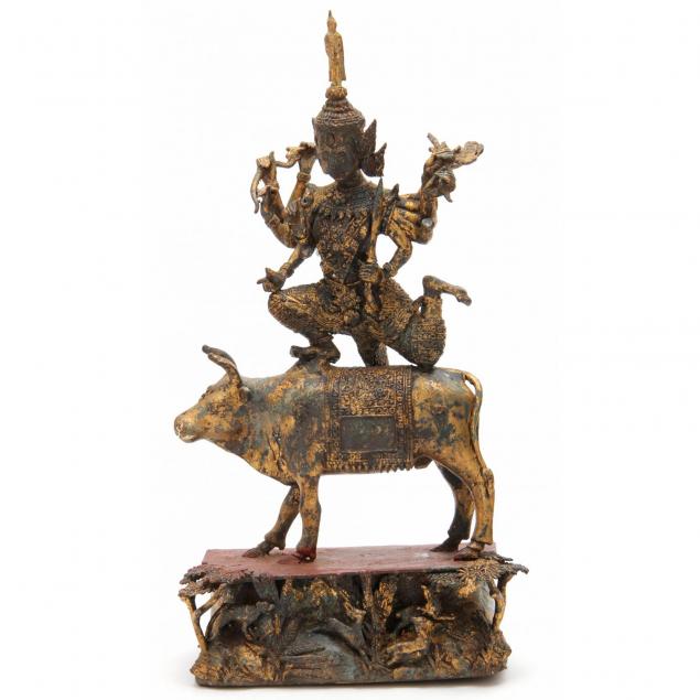 thai-gilt-metal-deity