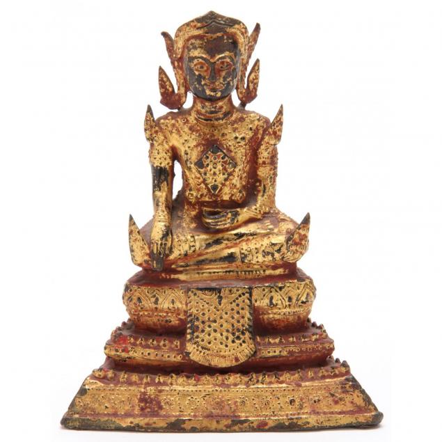 thai-gilt-bronze-buddha