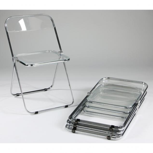 giancarlo-piretti-four-plia-folding-chairs