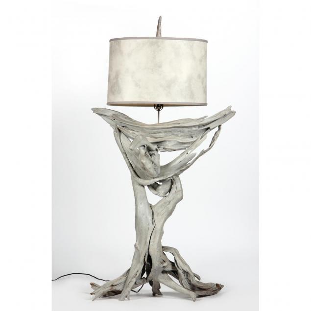 mid-century-driftwood-floor-lamp