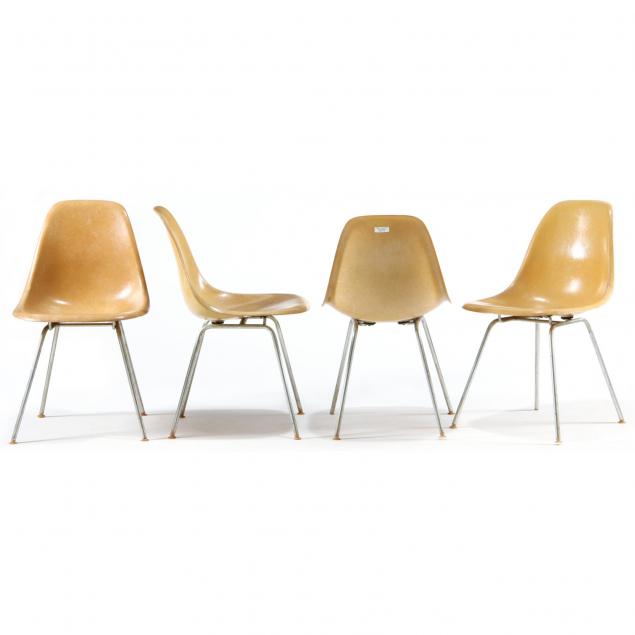 charles-and-ray-eames-four-dsx-chairs