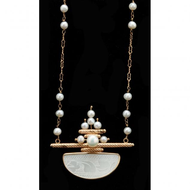 14kt-pearl-and-mother-of-pearl-necklace