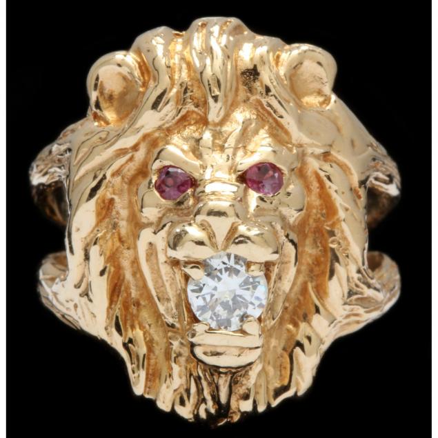 18kt-diamond-and-ruby-lion-ring