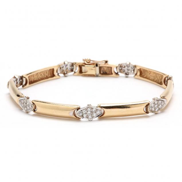 14kt-gold-and-diamond-bracelet