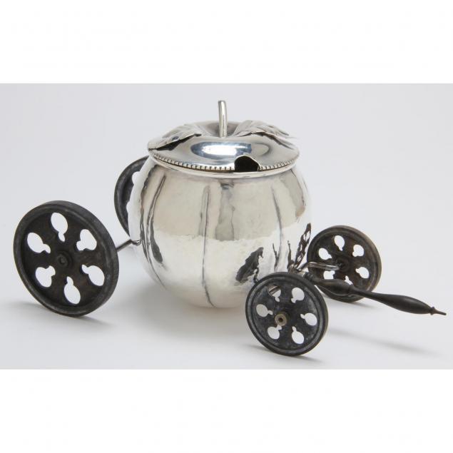 vintage-sterling-silver-carriage-form-jam-pot