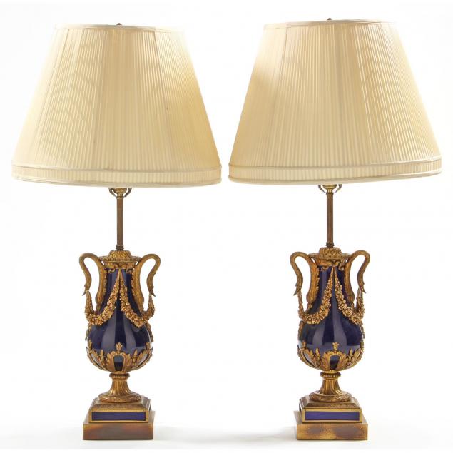 pair-french-ormolu-mounted-porcelain-table-lamps