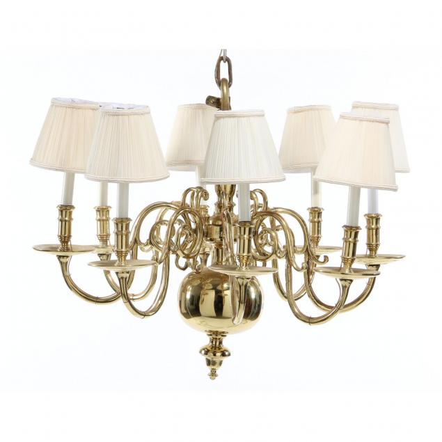 dutch-colonial-brass-chandelier