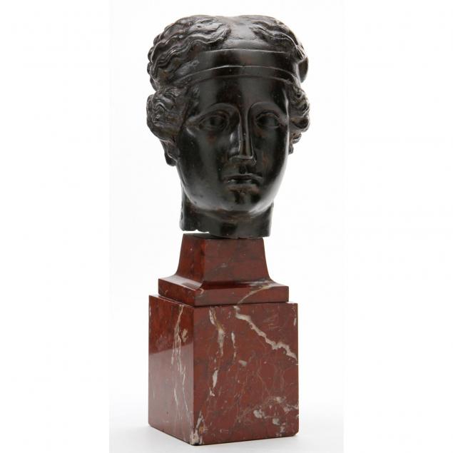 nearly-life-size-bronze-head-of-a-greek-goddess