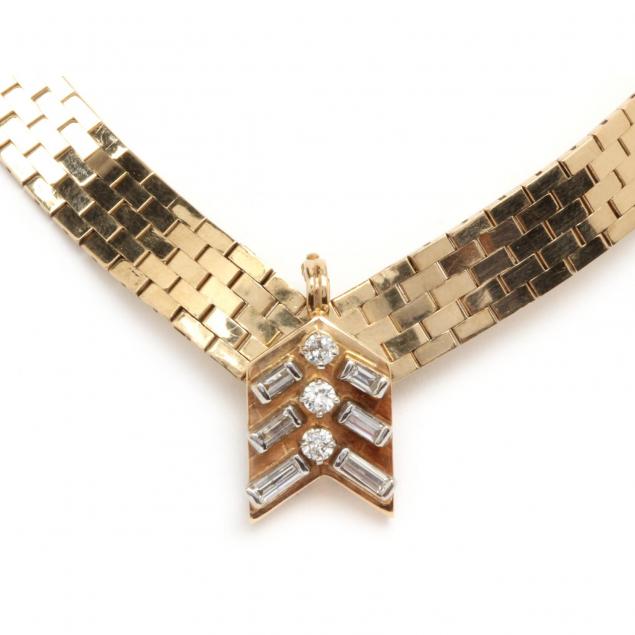 14kt-diamond-enhancer-and-necklace