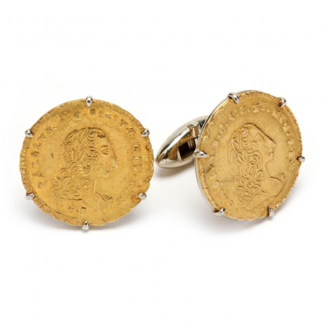 sicilian-18th-century-gold-coin-cufflinks-bulgari