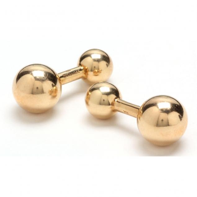 gold-ball-cufflinks-tiffany-co