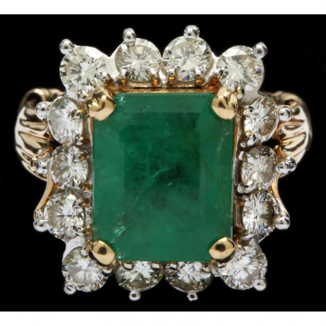 18kt-emerald-and-diamond-ring