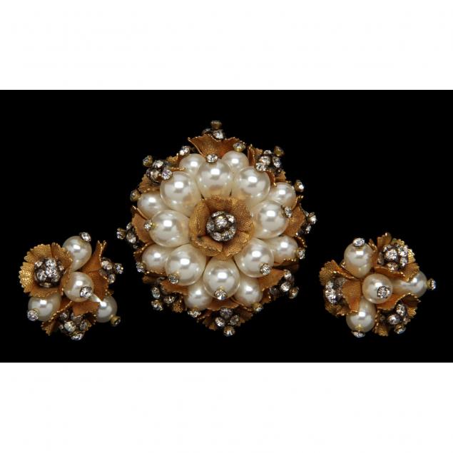 vintage-fashion-brooch-earrings-schiaparelli