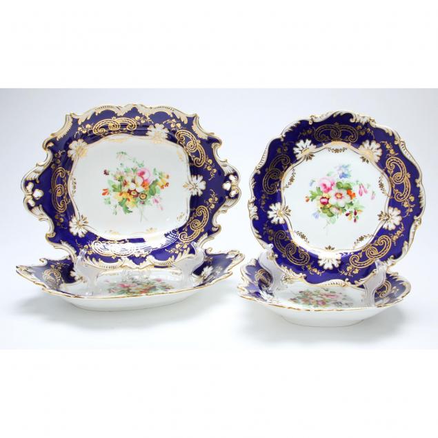 15-piece-english-porcelain-dessert-set