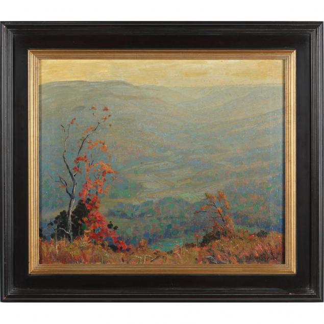 adrian-brewer-1891-1956-hills-in-fall