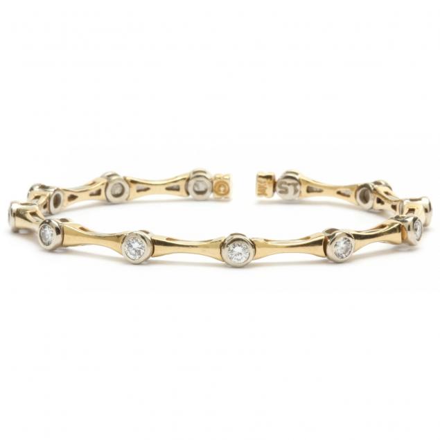 gold-and-diamond-cuff-bracelet